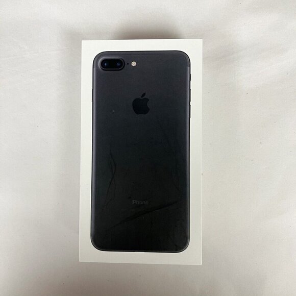Apple iPhone 7 Plus Empty Original Retail Box 32GB - EMPTY BLACK - BOX ONLY - Picture 1 of 11